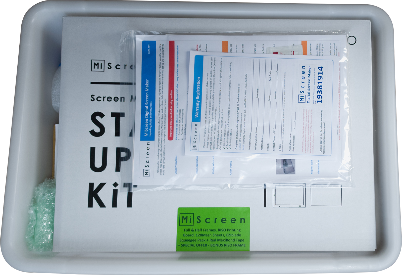 MiScreen Air Education Package